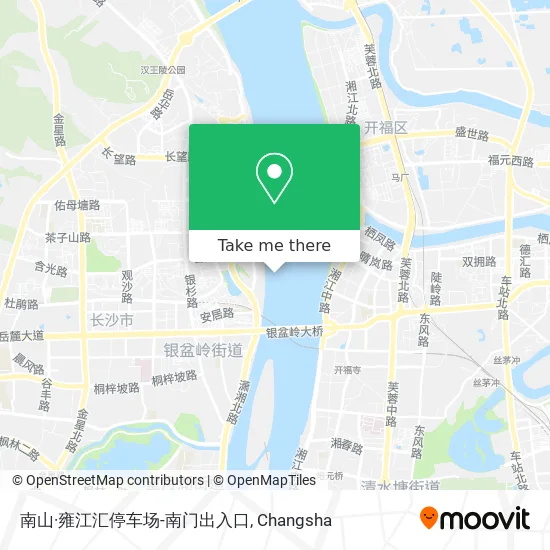 南山·雍江汇停车场-南门出入口 map