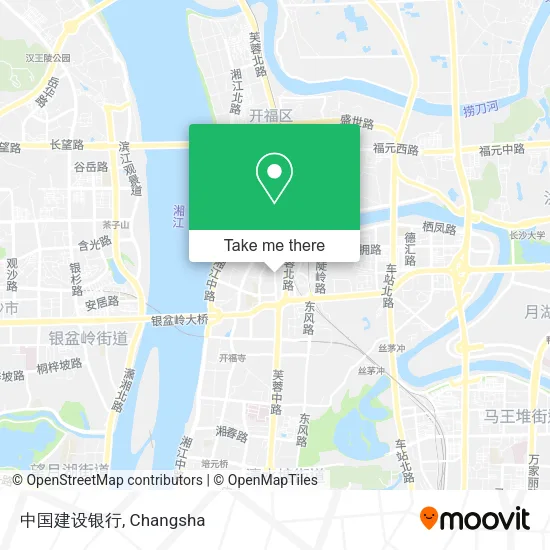 中国建设银行 map