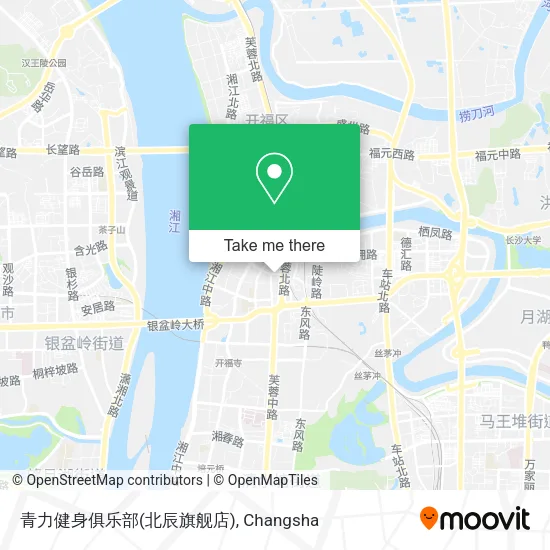 青力健身俱乐部(北辰旗舰店) map