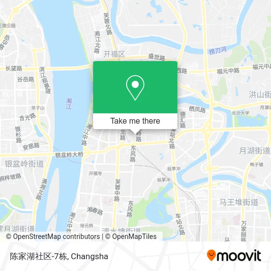 陈家湖社区-7栋 map
