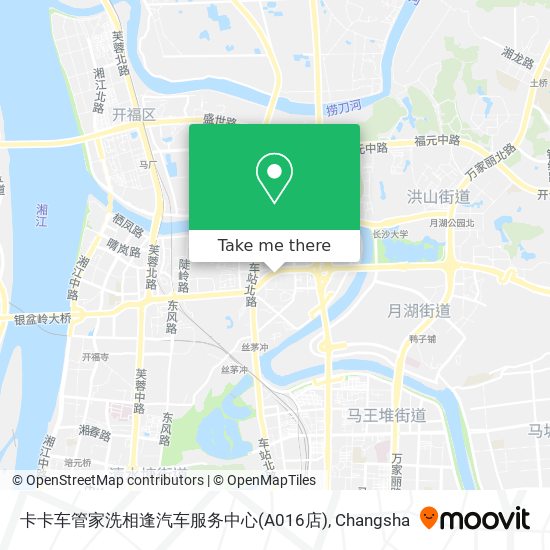 卡卡车管家洗相逢汽车服务中心(A016店) map