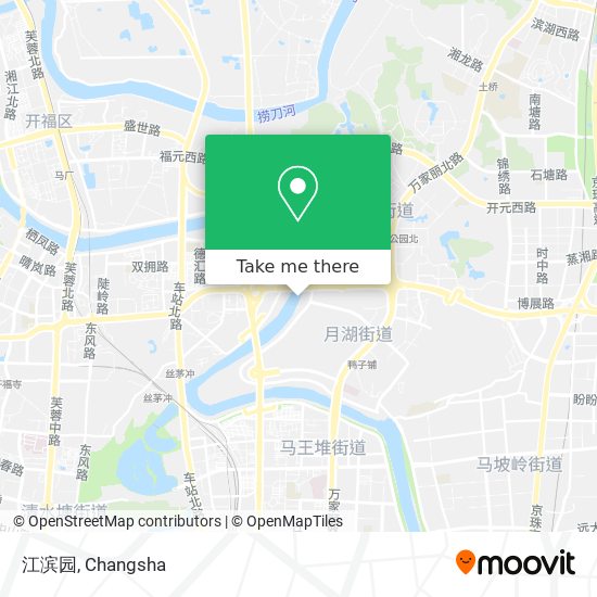 江滨园 map