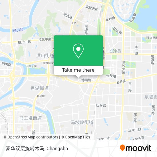 豪华双层旋转木马 map
