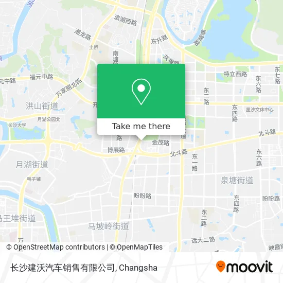 长沙建沃汽车销售有限公司 map