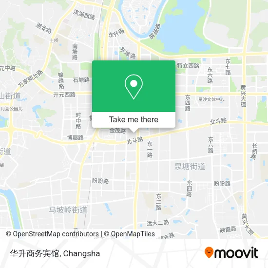 华升商务宾馆 map