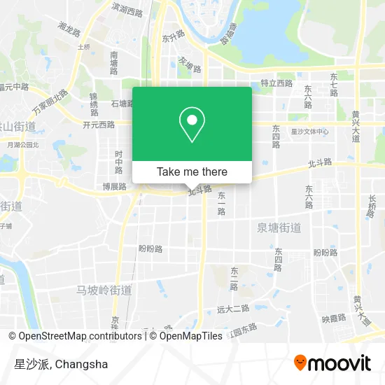 星沙派 map
