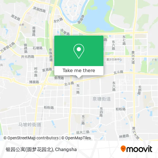 银园公寓(圆梦花园北) map