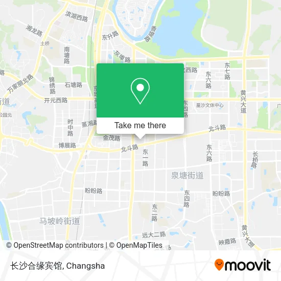 长沙合缘宾馆 map