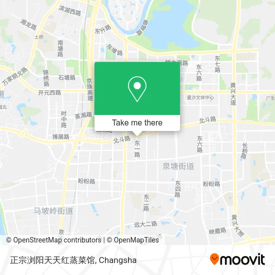 正宗浏阳天天红蒸菜馆 map