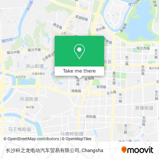 长沙科之龙电动汽车贸易有限公司 map