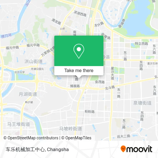 车乐机械加工中心 map
