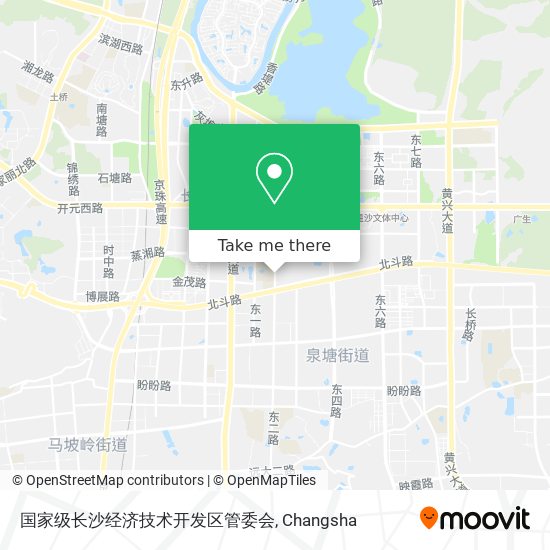 国家级长沙经济技术开发区管委会 map