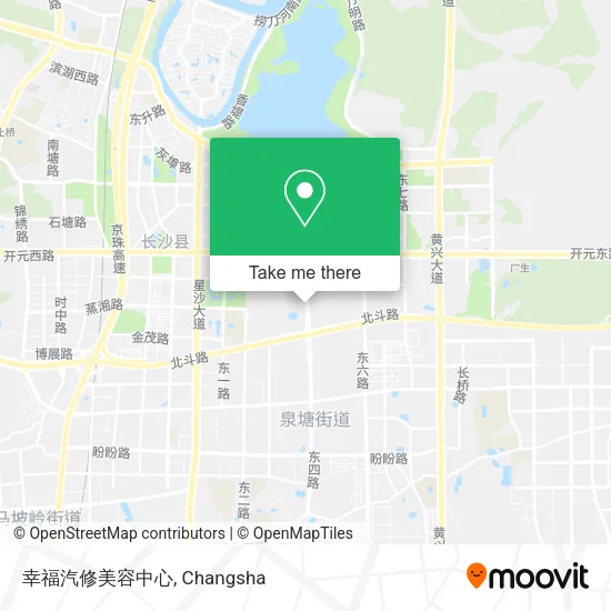 幸福汽修美容中心 map