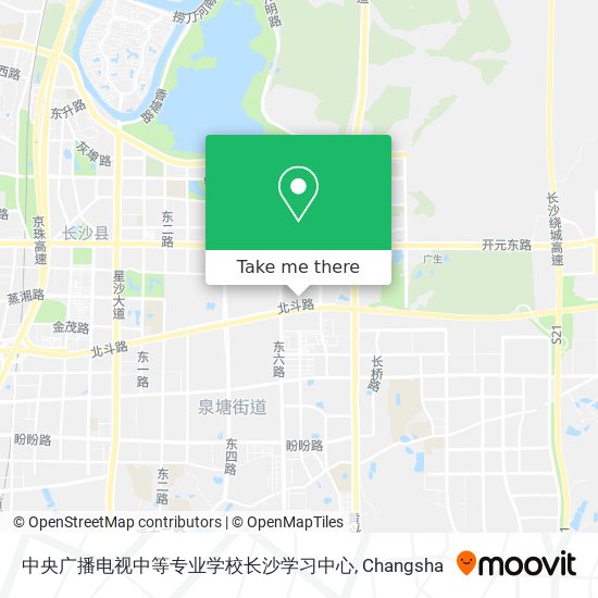 中央广播电视中等专业学校长沙学习中心 map