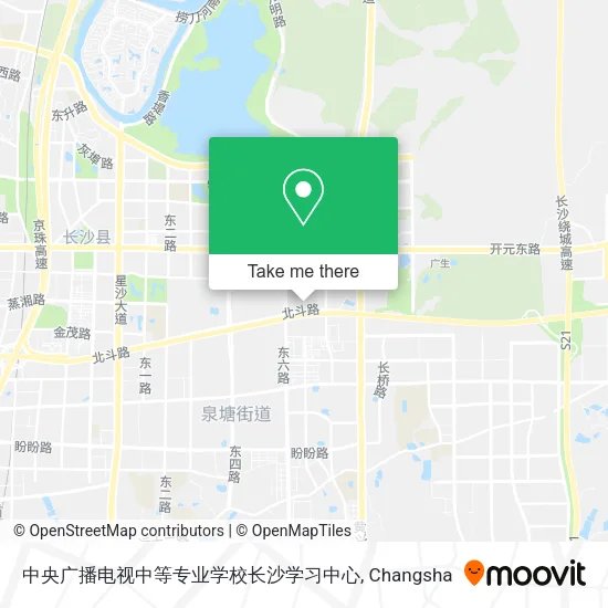 中央广播电视中等专业学校长沙学习中心 map