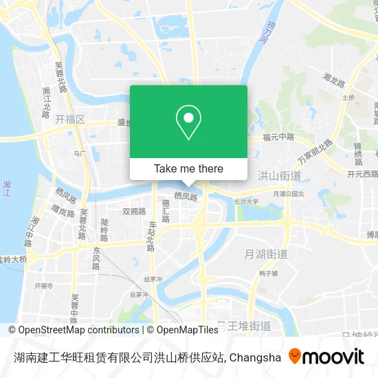 湖南建工华旺租赁有限公司洪山桥供应站 map