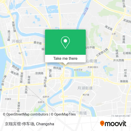 京颐宾馆-停车场 map