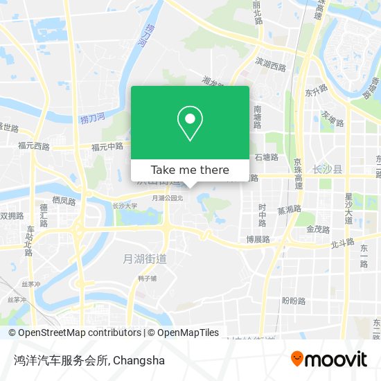 鸿洋汽车服务会所 map
