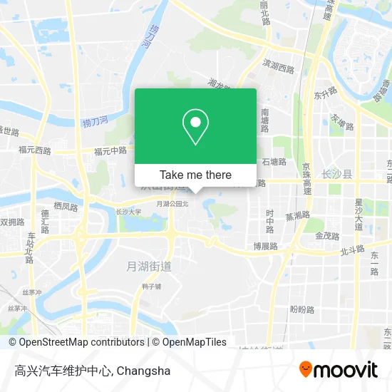 高兴汽车维护中心 map