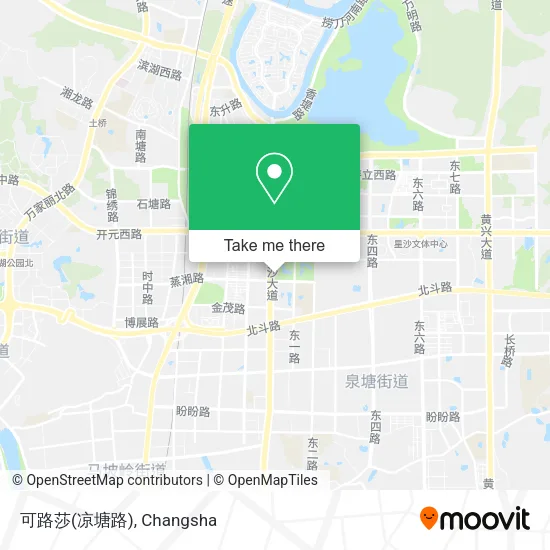 可路莎(凉塘路) map