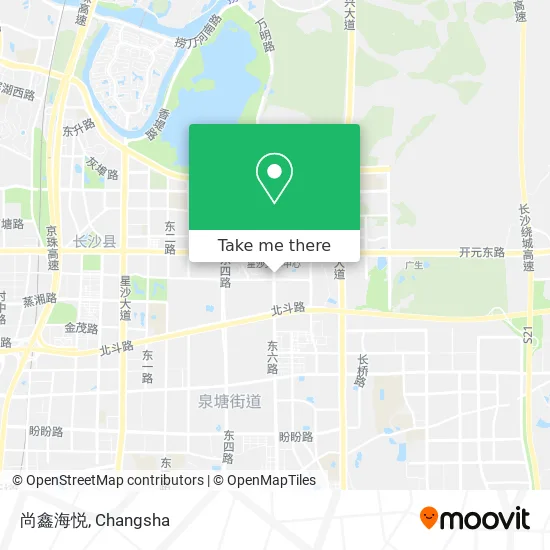 尚鑫海悦 map