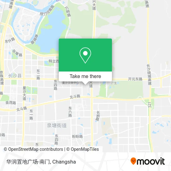 华润置地广场-南门 map