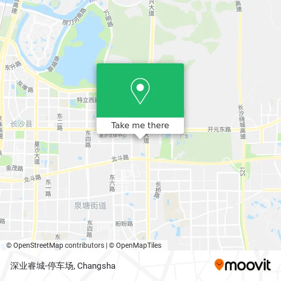 深业睿城-停车场 map