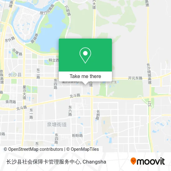 长沙县社会保障卡管理服务中心 map