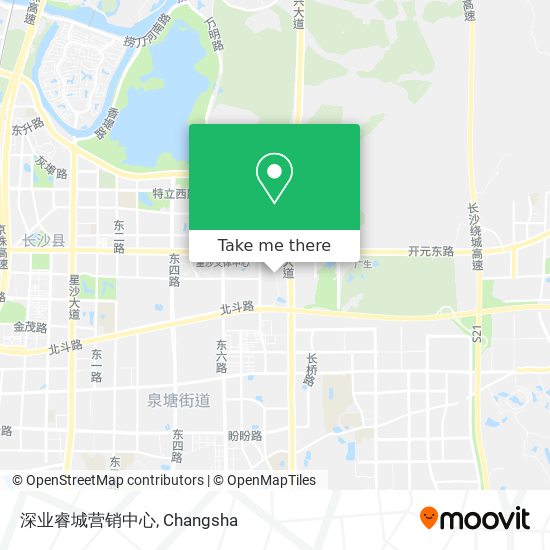 深业睿城营销中心 map