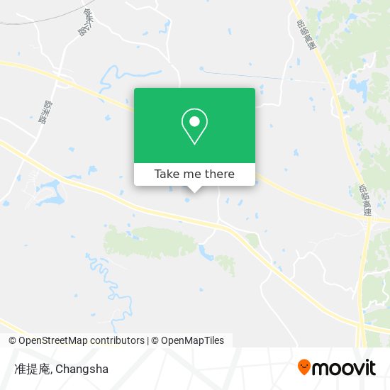 准提庵 map
