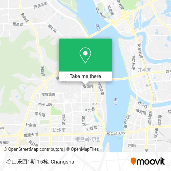 谷山乐园1期-15栋 map