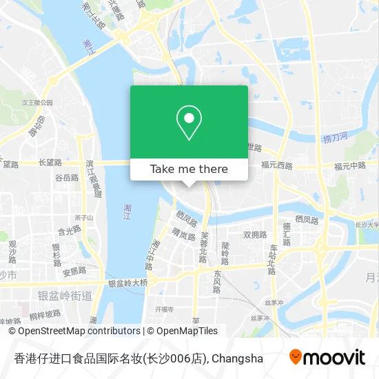 香港仔进口食品国际名妆(长沙006店) map