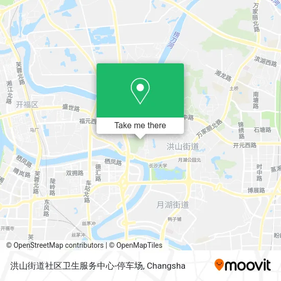 洪山街道社区卫生服务中心-停车场 map