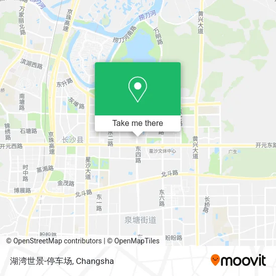 湖湾世景-停车场 map