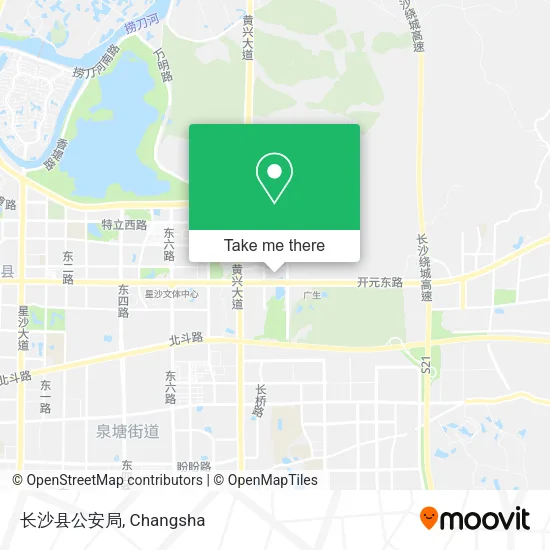 长沙县公安局 map