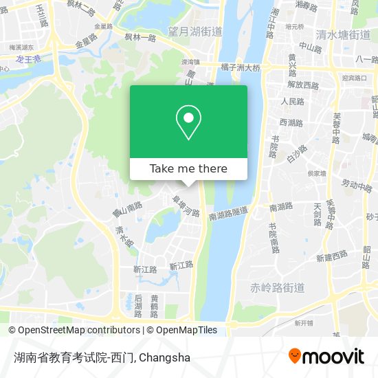 湖南省教育考试院-西门 map