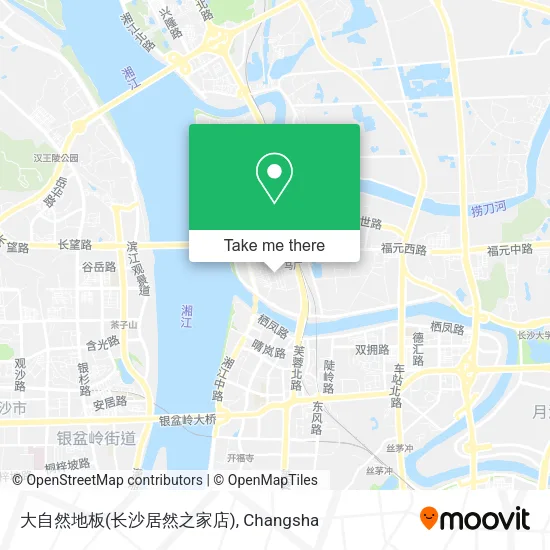 大自然地板(长沙居然之家店) map