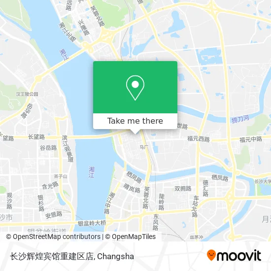 长沙辉煌宾馆重建区店 map