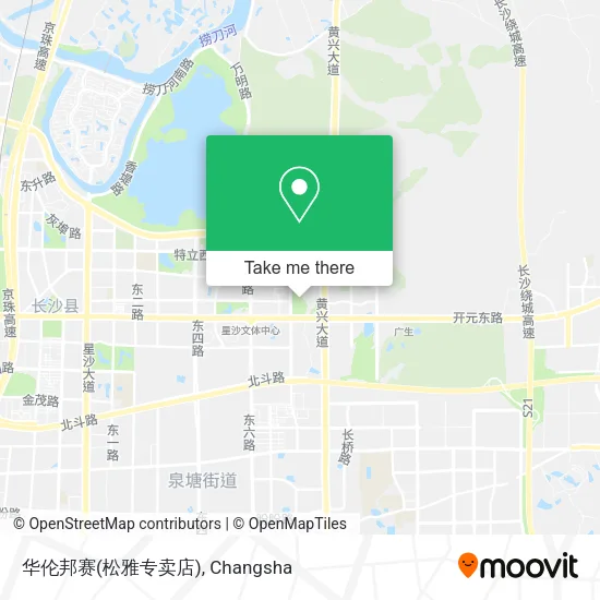 华伦邦赛(松雅专卖店) map