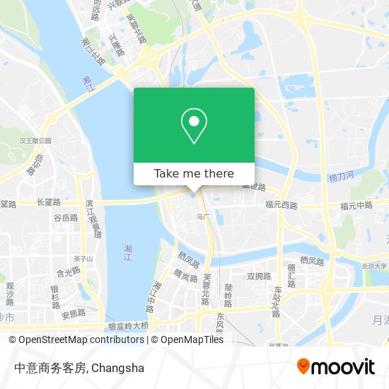 中意商务客房 map