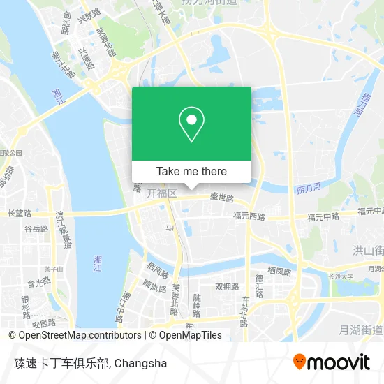 臻速卡丁车俱乐部 map