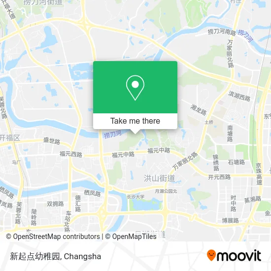 新起点幼稚园 map