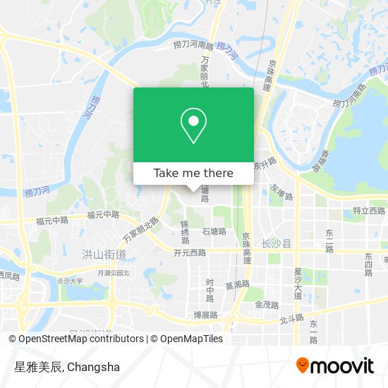 星雅美辰 map