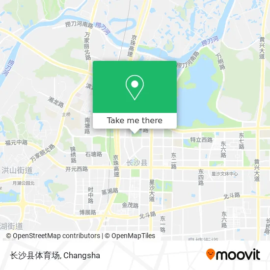 长沙县体育场 map