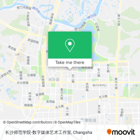 长沙师范学院-数字媒体艺术工作室 map