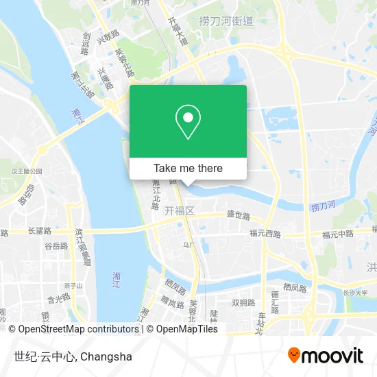 世纪·云中心 map