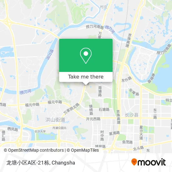 龙塘小区A区-21栋 map
