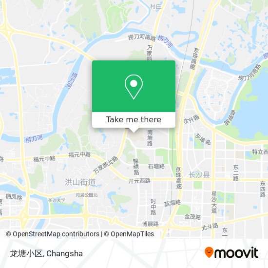 龙塘小区 map