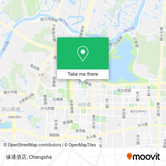 缘通酒店 map