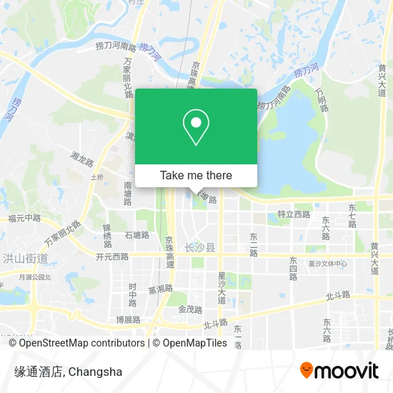 缘通酒店 map